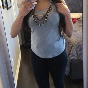 Guess tank with chains